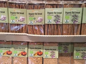 Organic healthy flatbreads from Lithuania