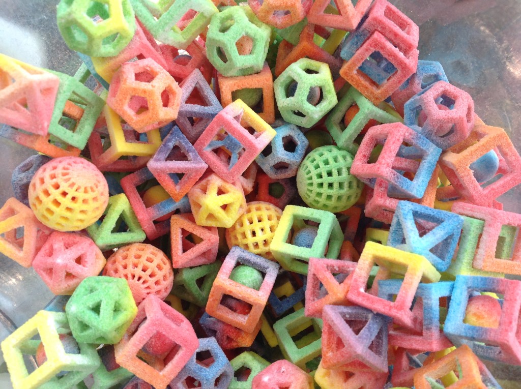 3D printed sugar candy