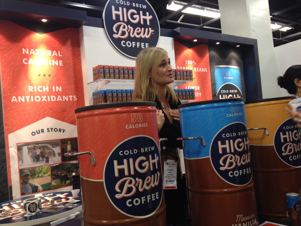 High Brew coffee at ExpoWest