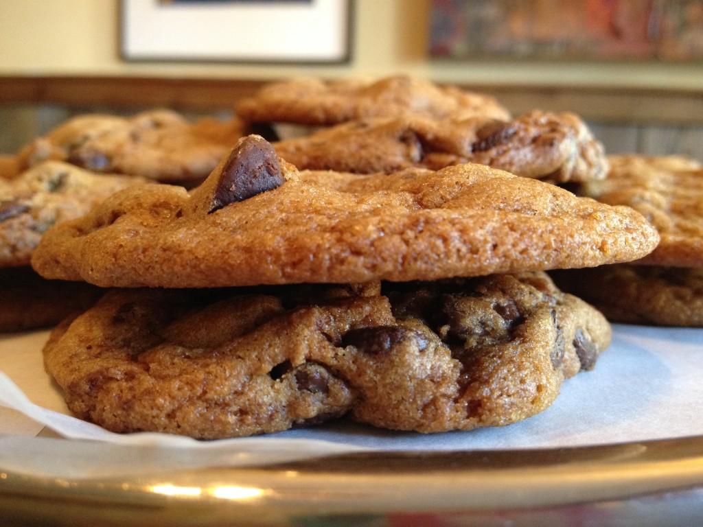 an amazing chocolate chip cookie