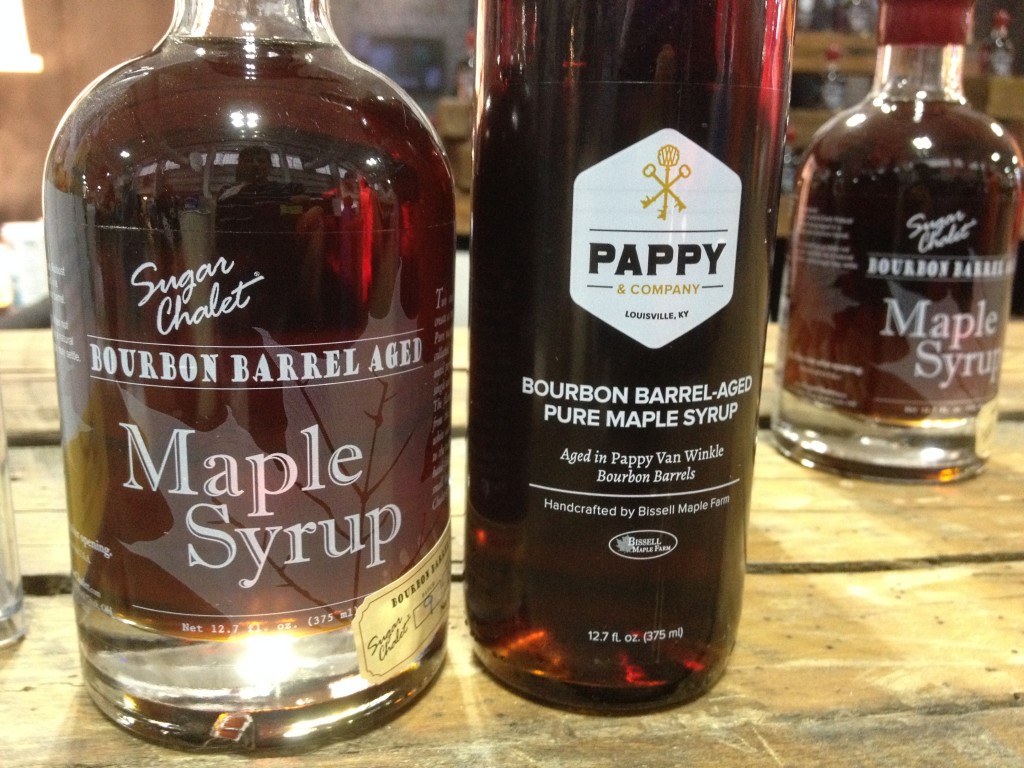 maple syrup and bourbon go great together