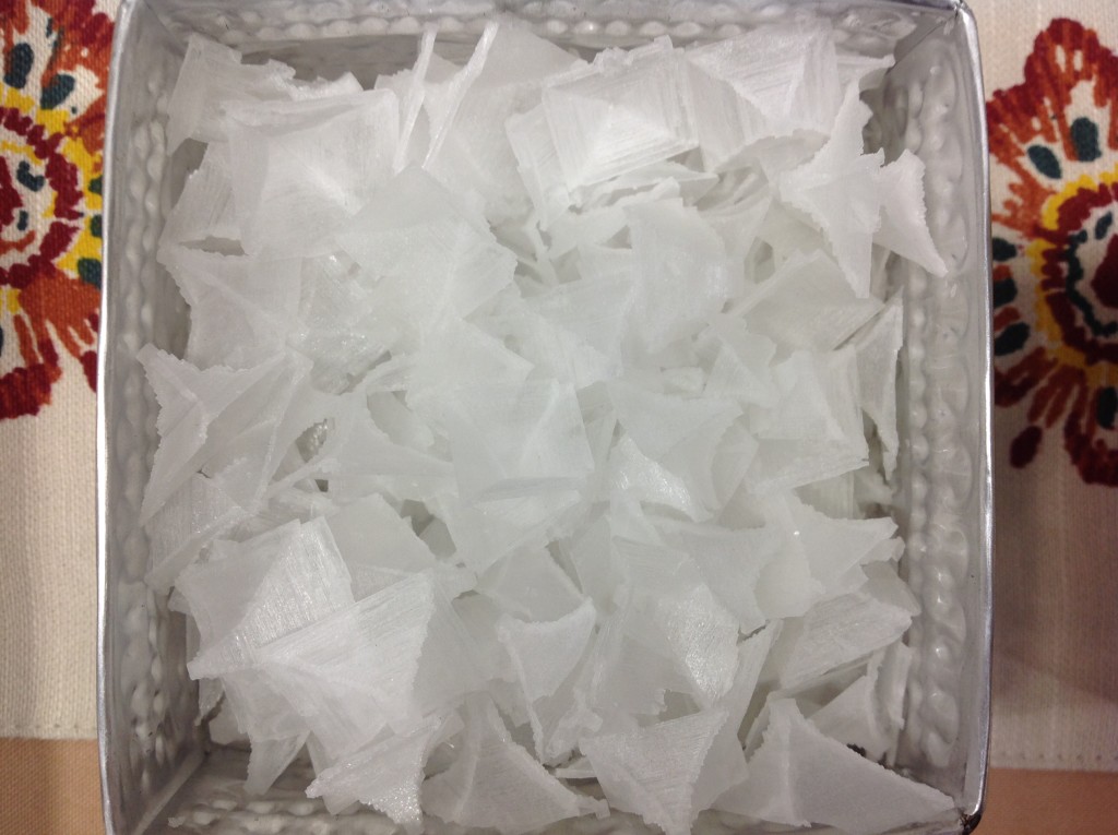 natural pyramid shaped sea salt from indonesia