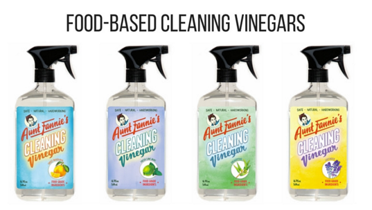 Aunt Fannie's food based cleaning vinegars
