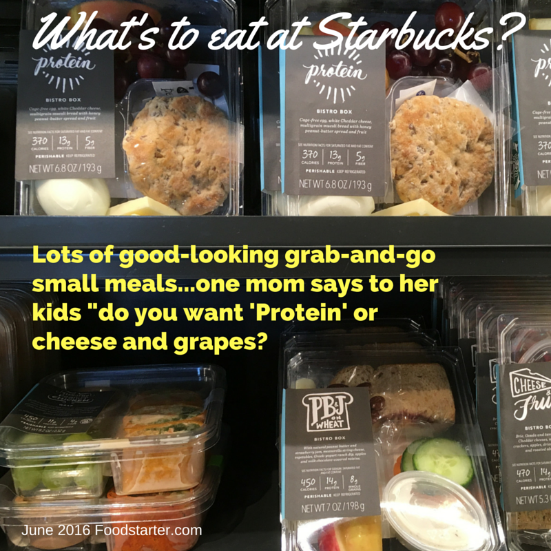 starbucks grab and go small meals