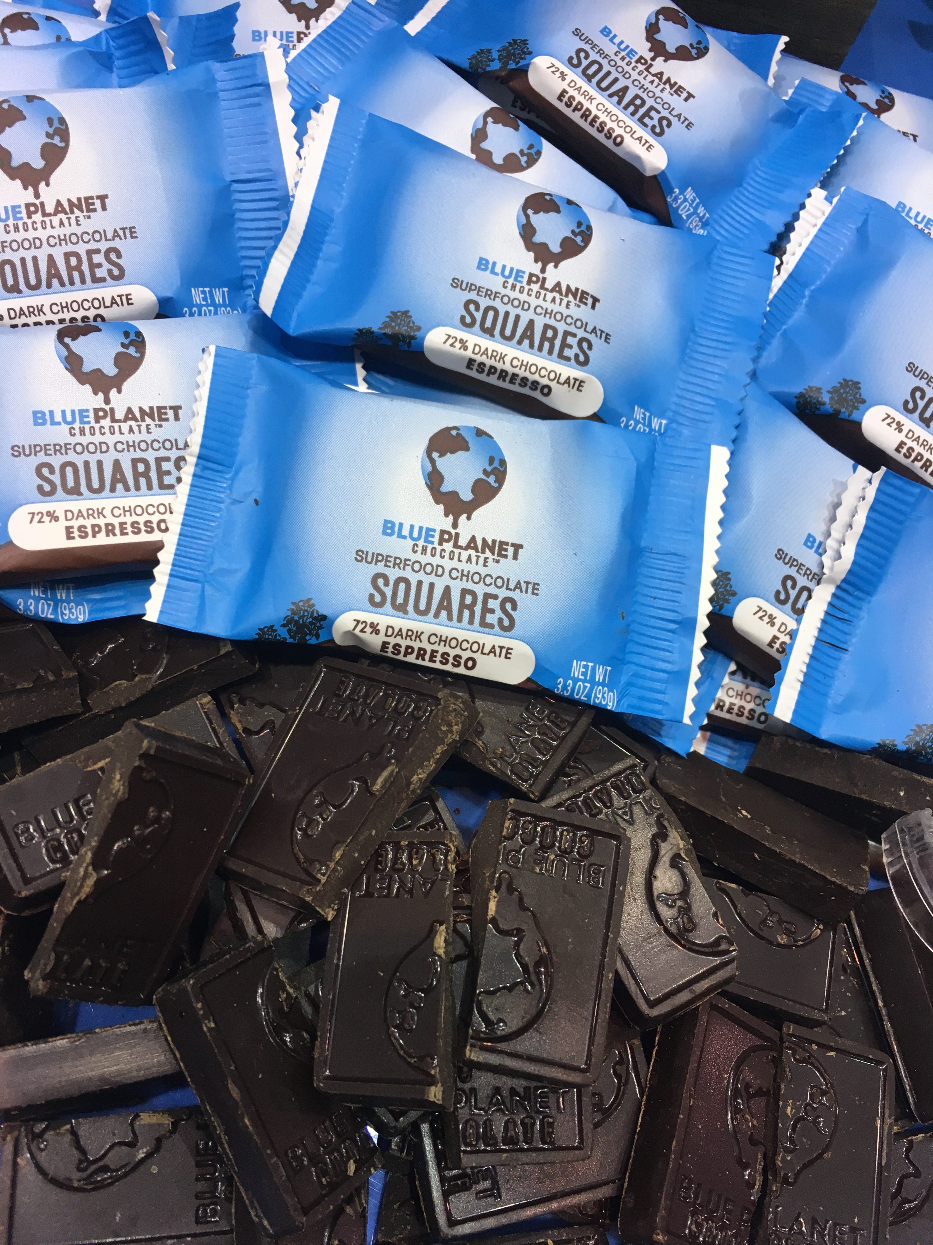 Blue Planet Superfood Chocolate Squares