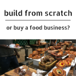 decide whether to buy an existing food business or start one