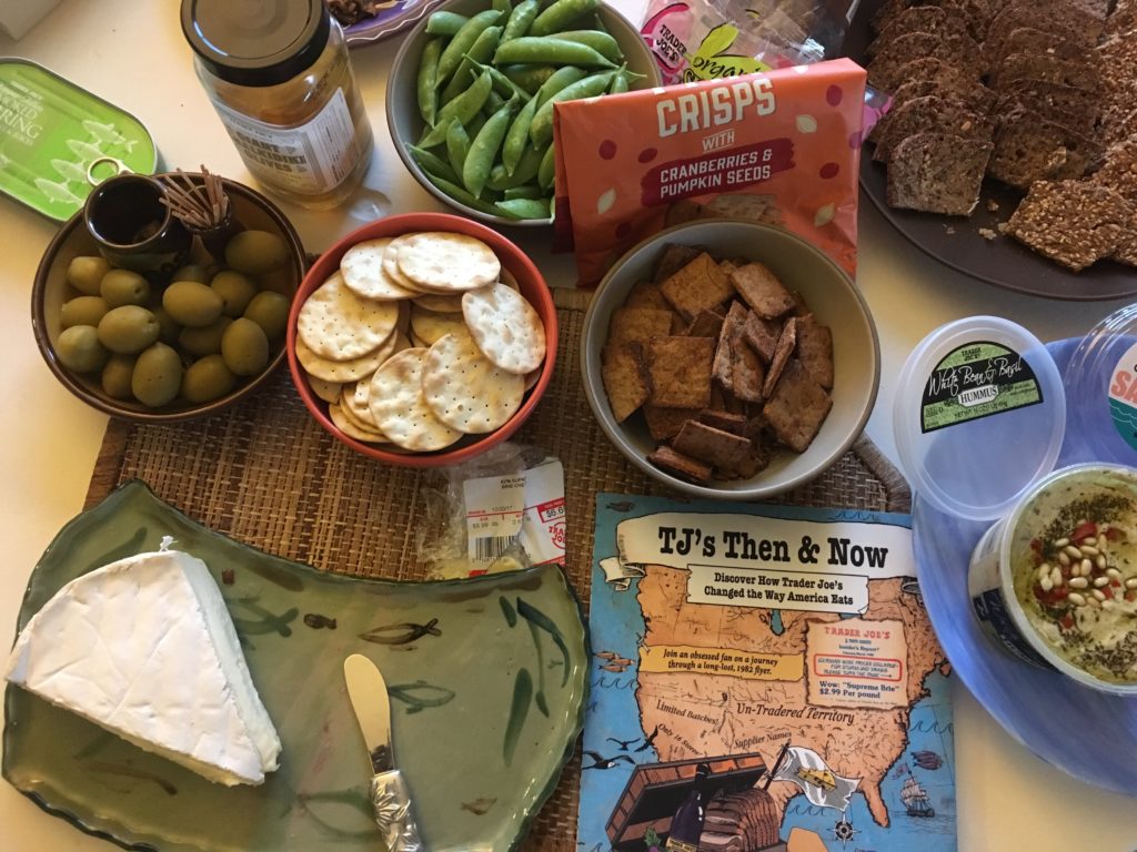 Trader Joe's cocktail party appetizers with TJs fans