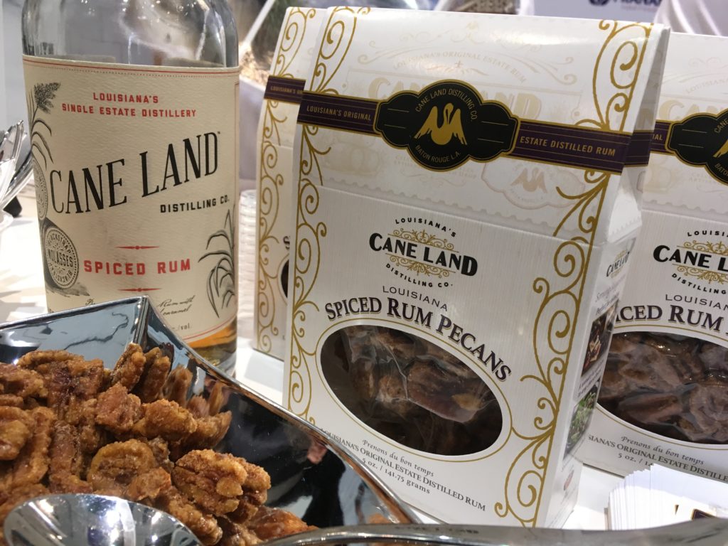 spiced rum pecans from Cane Land