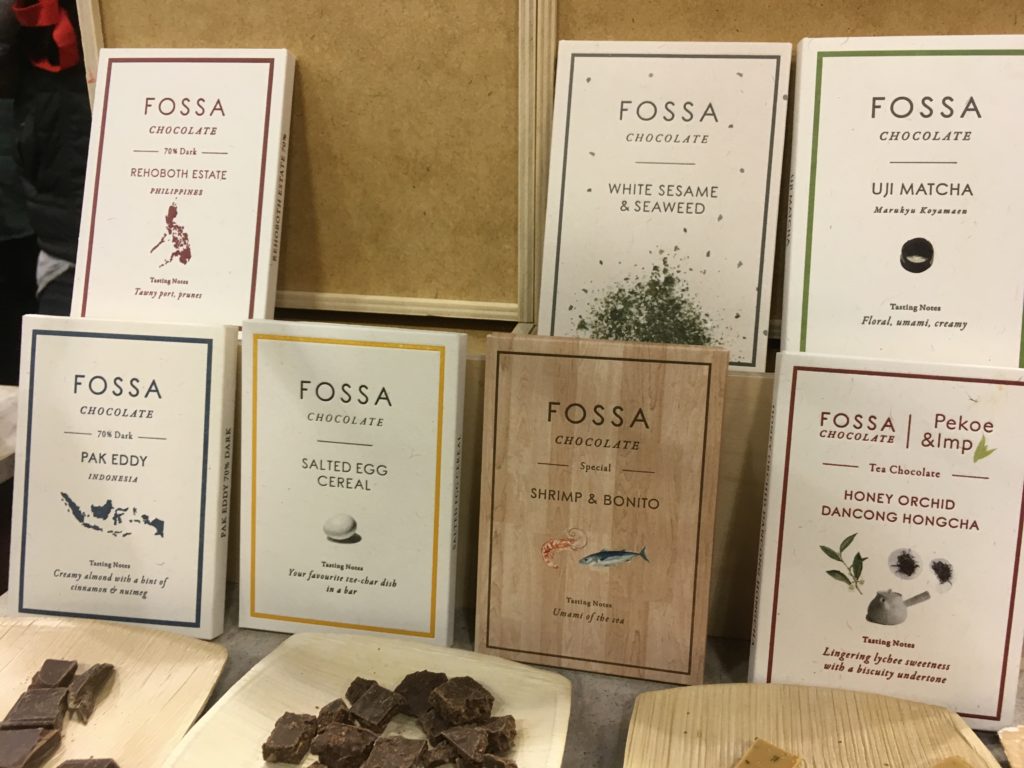 Fossa chocolate from Singapore in unbelievable Asian flavors