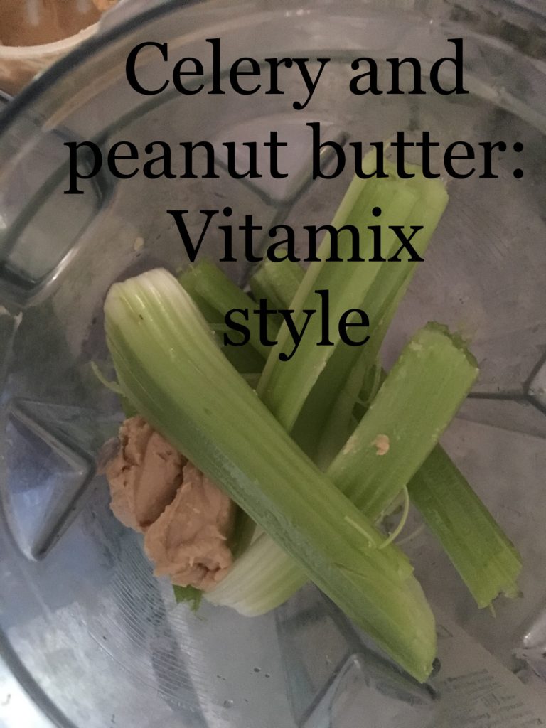Vitamix smoothie recipe peanut butter and celery